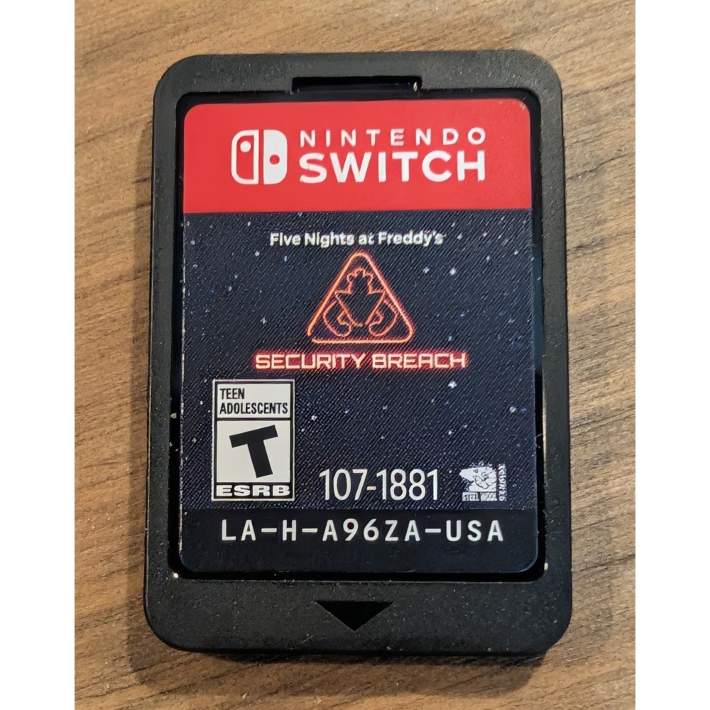 NINTENDO SWITCH - FIVE NIGHTS AT FREDDY'S SECURITY BREACH ~Cart Only~ Rated-Teen